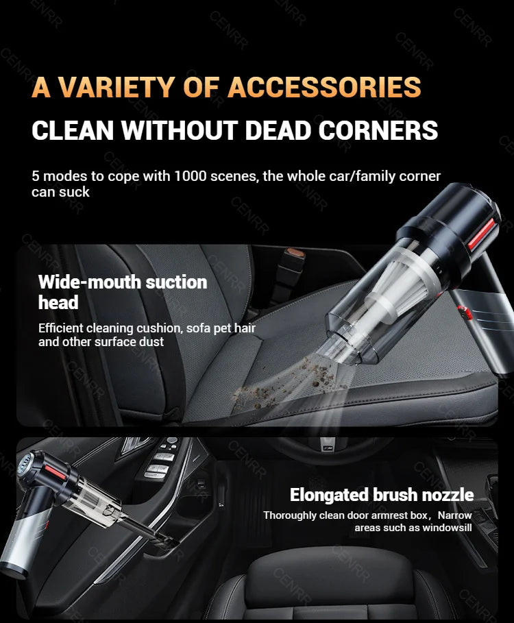 Optimized Title (shorter & high-converting):
“CENRR 998000PA Handheld Cordless Car & Home Vacuum Cleaner – Powerful 2-in-1 Blower”